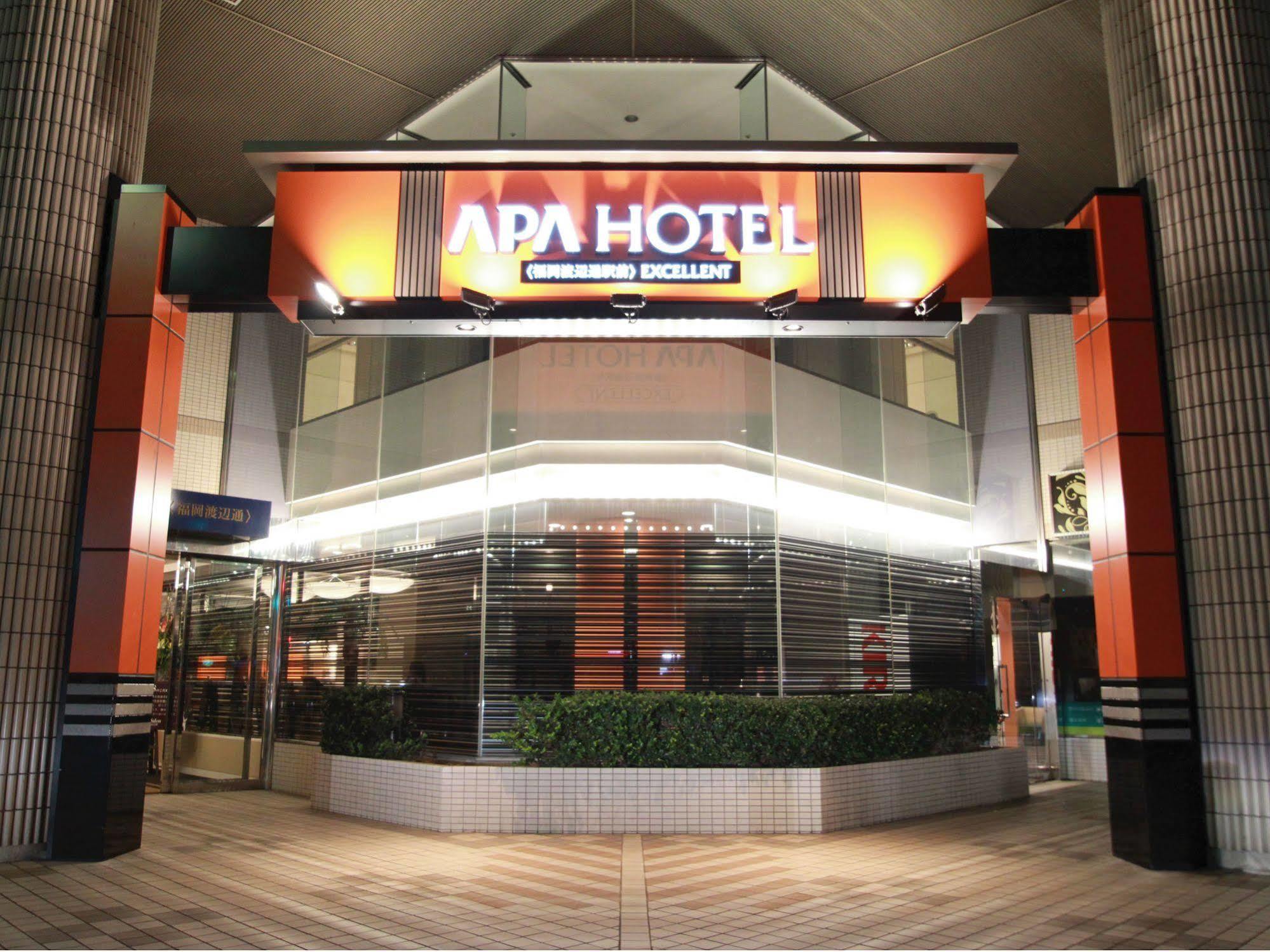 Apa Hotel Fukuoka Watanabedori Ekimae Excellent Экстерьер фото
